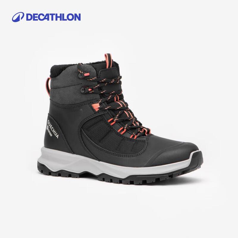 Теплые зимние походные ботинки Decathlon средней высоты