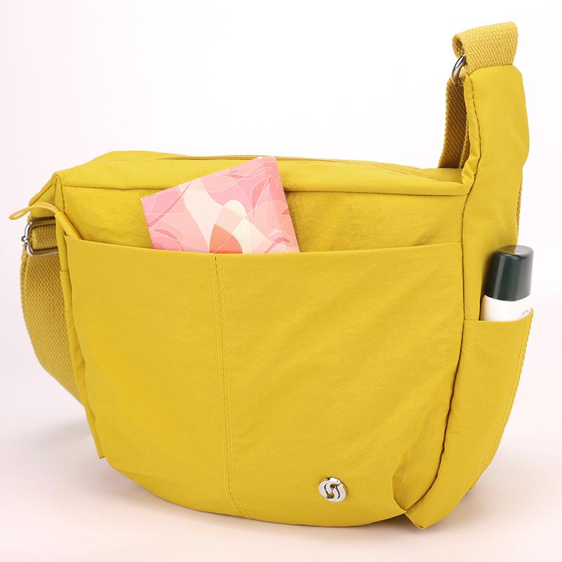 Нейлоновая ткань Повседневная маленькая сумка через плечо для женщин Легкие повседневные сумки-мессенджеры 2024 Зимняя новая простая модная женская сумка через плечо для поездок на работу