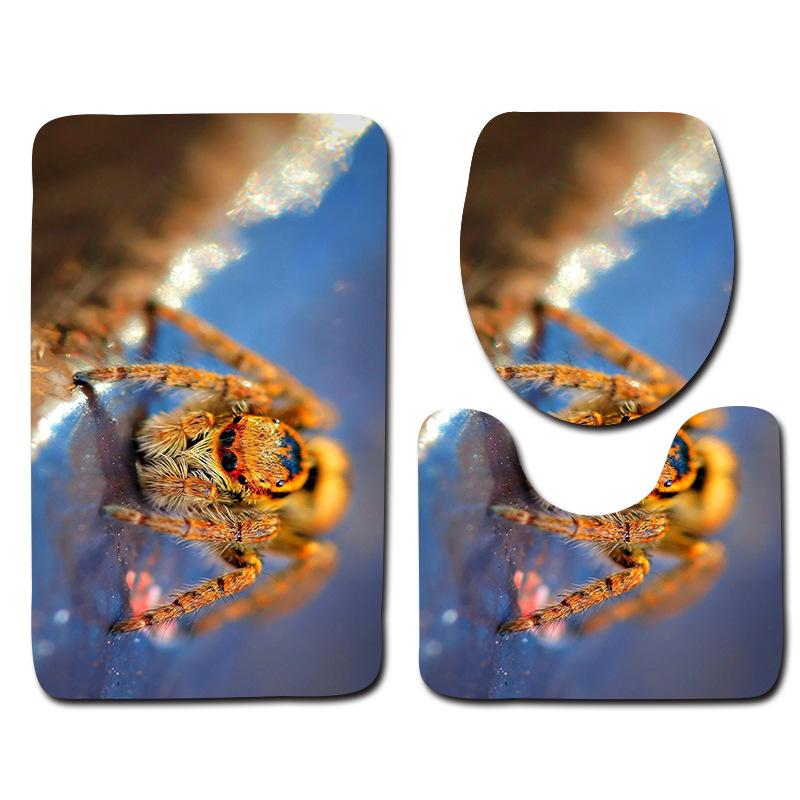 Animal Floor Mat Bathroom Mat Toilet Three-Piece Set