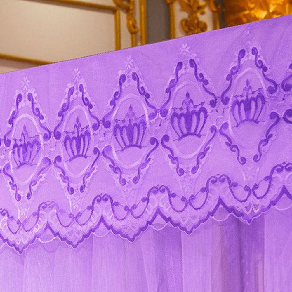 Queen Size Princess Style Home Decoration Mesh Bed Canopy Bed Tent Mosquito Net Bedding Article