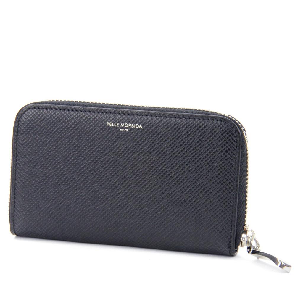 Card Key Case Black [Pelle Morvida] BAAC003-BK
