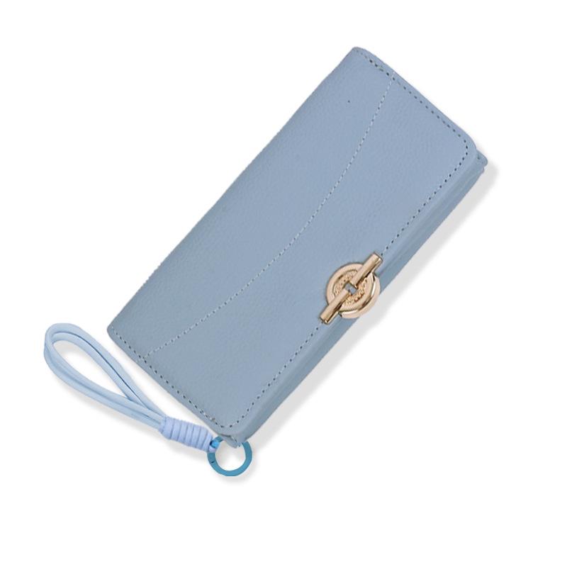 2025 Women's Luxury Tri-fold Leather Wallet - Multifunctional, Large Capacity PU Clutch