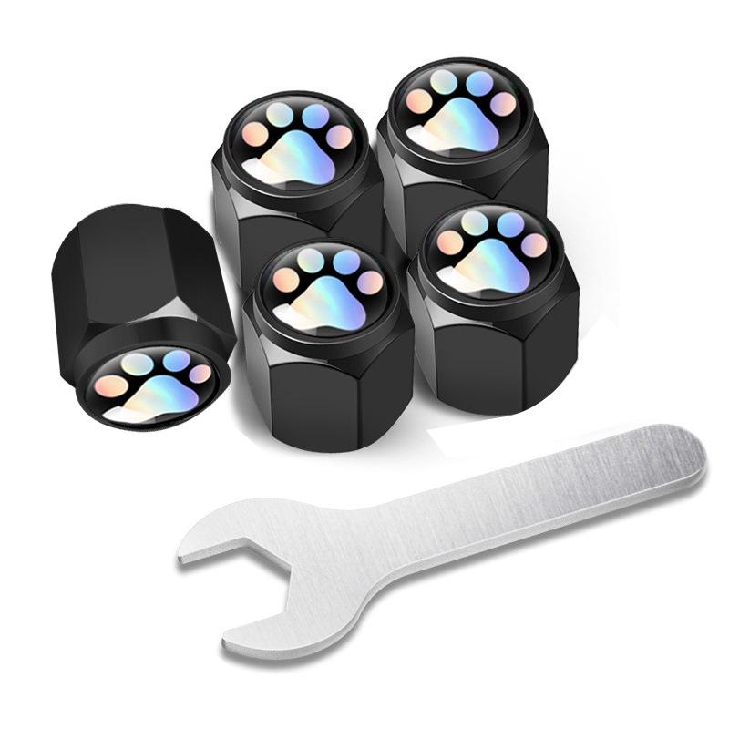 BMW M Series Tire Valve Caps - Automotive Valve Core Caps