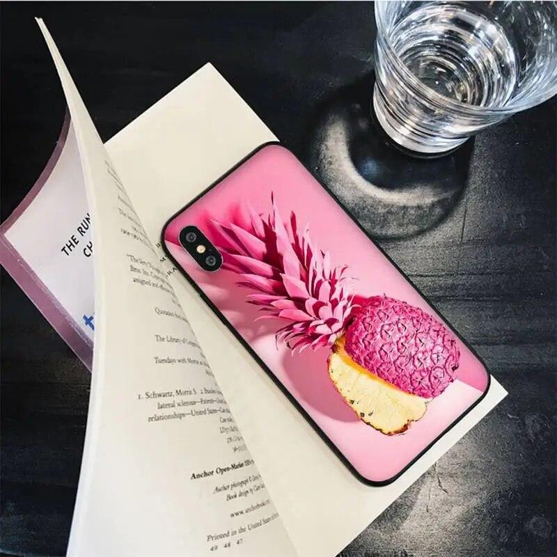 Цветной чехол для телефона с ананасом для iPhone Samsung Galaxy Redmi Xiaomi Oppo OnePlus Note SA 7 8 9 10 11 12 13 14 20 21 22 23 53 54 Pro Max Plus Ultra