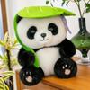 Plush Leaf Panda Toy Cute Cartoon Girl Children Birthday Holiday Gift Dolls