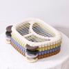 Pvc Seat Cushion Cooling Mat Grid Thick Sitting Cushions Pads For Pressure Relief Back Pain Summer Ice Pad