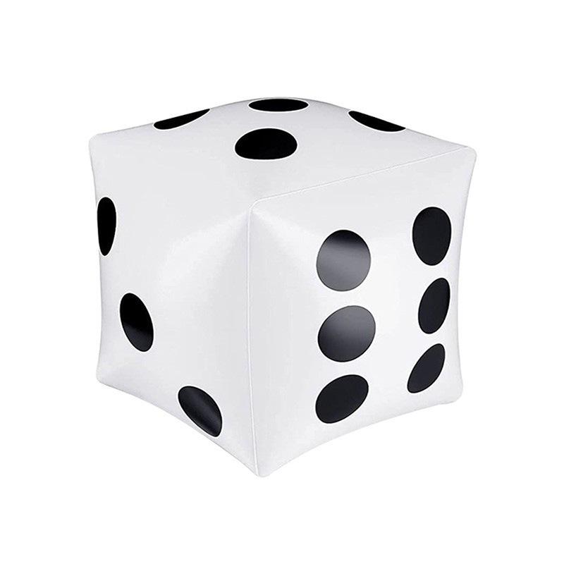 Надувные кубики из ПВХ Детские игровые реквизиты Игрушки для снятия стресса Бар KTV Бассейн Пляжная вечеринка Игровой реквизит