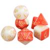 DND Dice Set 7pcs Splic Colors Polyhedral Game Dice with Tube for Entertainment Funny Party Board Games