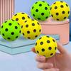 Foam Pickleball Practice Balls Quiet Bounce Ball for Training Competition High-Density Foam Pickle Balls for Safe Play