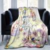 1pc, Duffy and Friends (13) Home Decor Flannel Blanket, Perfect Gift for Bedroom, Living Room, Travel, Camping, Car, Beach, Office Nap, Ideal Sofa Thr