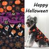 Хэллоуин Жилет для собаки Смешной Фестиваль Тыква Привидение Костюм для питомцев Вечеринка Наряженный Щенок Котенок Футболка Чихуахуа Йоркшир Одежда Одежда для питомцев Принадлежности