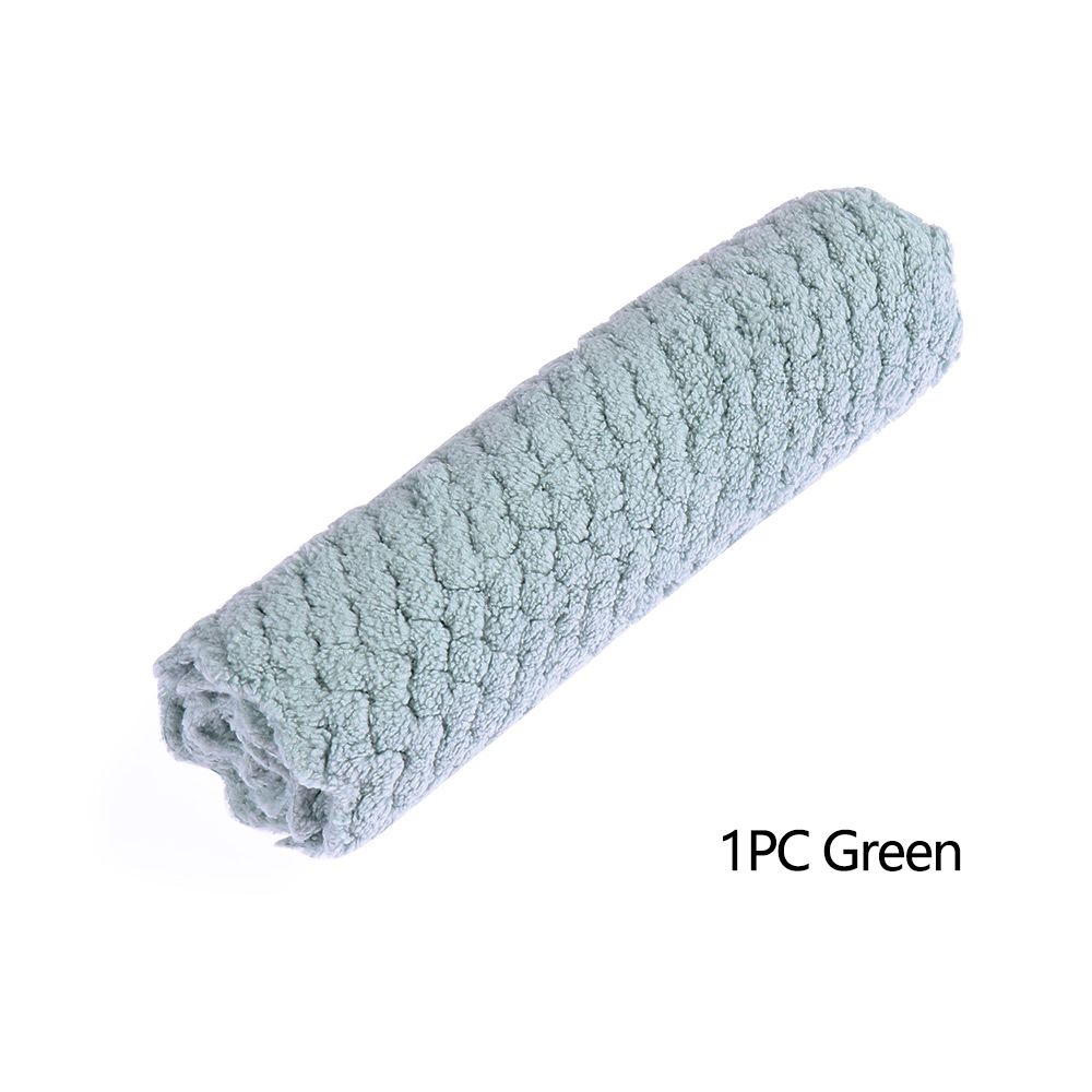 Living Absorbent Scouring Pad Kitchen Supplies Washing Towel Cleaning Cloth Dishcloth Cleaning Rags