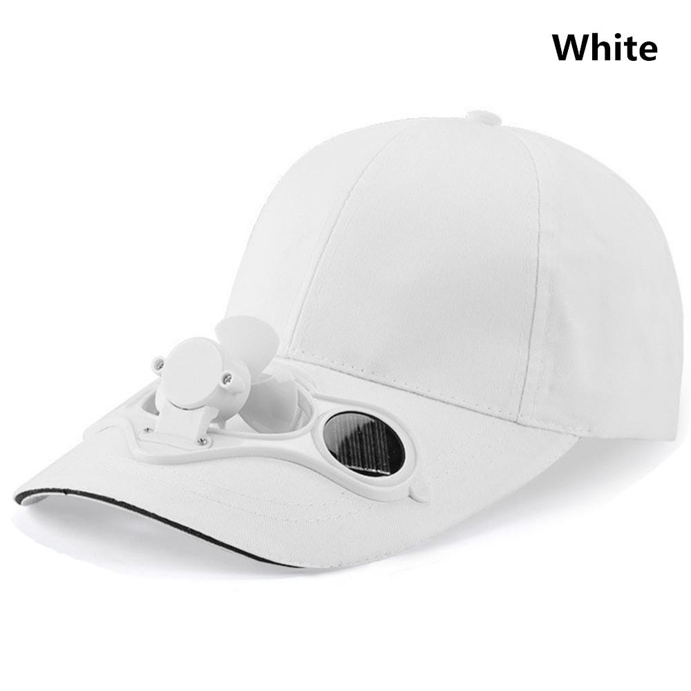 Camping Hiking Outdoor Solar Quick-drying Novelty Travel Hat Sun Visor Fan Baseball Hat Sport Cap