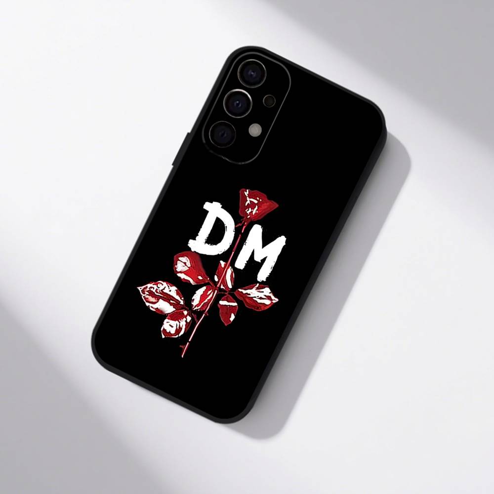Чехол для телефона Band D-Depeche ModeS Ударопрочный для Samsung S25,S24,S21,S22,S23,S30,Ultra,S20,Plus,Fe,Lite,5G Черный