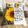 Leopard Print Duvet Cover Set Queen Cheetah Bedding Sets Geometric Comforter Cover African Safari Animal Quilt Cover Room Decor