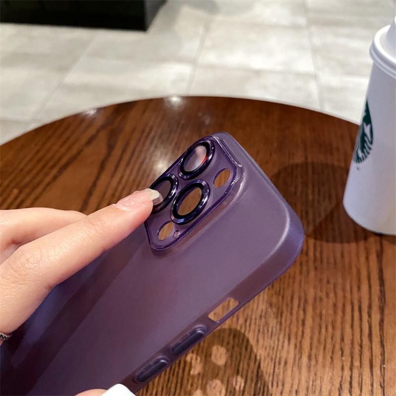 Защитный чехол для объектива камеры, ультратонкий чехол для телефона Iphone 14 Pro Max 13 12 11 Pro Max 14 Plus, противоударный матовый мягкий чехол из ТПУ