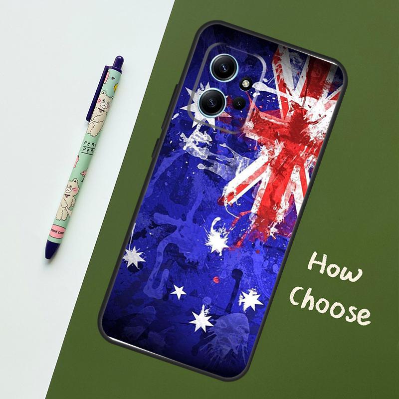 Флаг Австралии для Xiaomi Redmi Note 12S 11S 10S 9S Note 12 8 9 10 11 Pro Чехол для телефона Redmi 12 9 C 10C