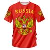 Russia T Shirt Men Women Flag Russian T-shirt Unisex Summer Casual Plus Size S-7XL Custom 3d Tee Shirt DIY Team Clothes