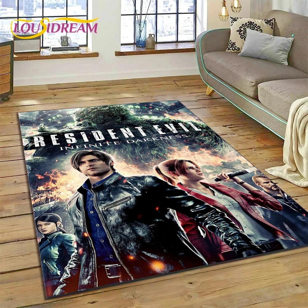 3D Игры Хоррор R-Resident Evil Ковер Игровой Коврик для Спальни Гостиной Домашний Декор Дивана, Детская Игра Большой Декор Напольный Коврик