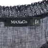 MAX&CO лен Без рукавов Вязаное переключающееся мини-платье XS Темно-синий Женский Б/у