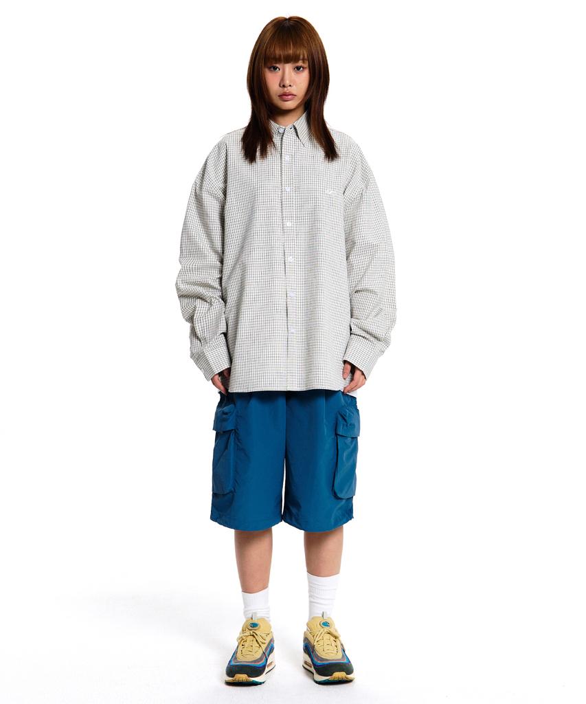 FILLUMINATE Nylon One-Tuck Cargo Shorts - 3 Colors