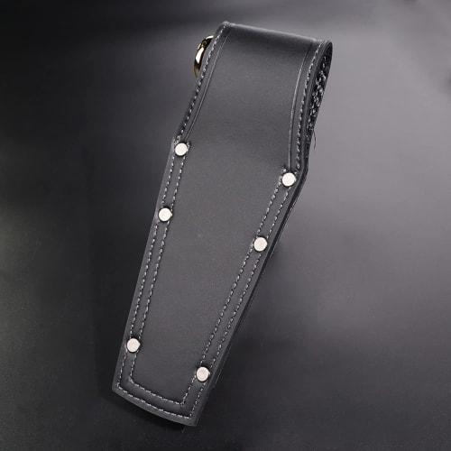 Fujiya 2-Tier Holder, Black and Gold, Light PU Leather Series, AH-62BG