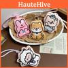 Plush Dog Pig And Rabbit Keychain With Pp Cotton Filling For Gift And Collection