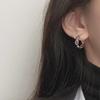 Женские серьги из серебра 925 пробы в корейском стиле, удобные для сна