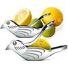 Round Bird Shape Lemon Clip Manual Orange Squeezer 304 Stainless Steel Fruit Juicer  Pomegranate