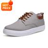 Men Shoes Canvas Sneakers Flats Lace Up Leisure Loafers Fashion Comfort Rubber Sole Non Slip Sneakers 45 45 47 48 Large Size