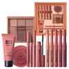 Makeup Gift for Makeup Popular BB Eyebrow and Blush Beginner's Set, Women, 11-Piece All-in-One Palette, Long-Lasting, Lipstick, Cream, Eyeliner,