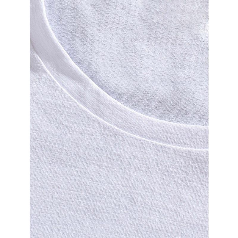 Европейские размеры 1 шт. Мужская летняя футболка большого размера, Повседневная, С круглым вырезом, Полиэстерочный трикотаж с геометрическим принтом гитары, Короткий рукав, Обычная посадка