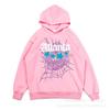SP5DER 555555 Web Print Hoodie Unisex Casual Sweatshirt