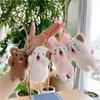 Cute Screaming Puppy Plush Keychain Cartoon Doll Bag Pendant Korean Ins Style
