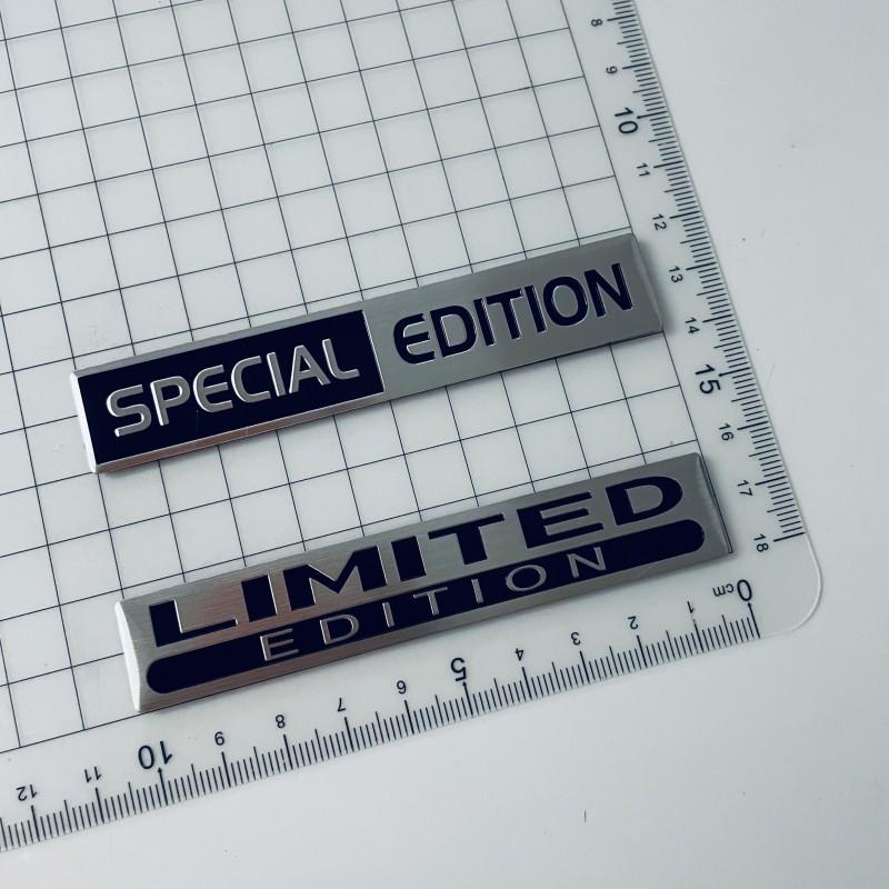 3D Металлический Алюминиевый Знак-Наклейка LIMITED EDITION Значок на Крыло Автомобиля Наклейка на Багажник Special EDITION Наклейка Аксессуары