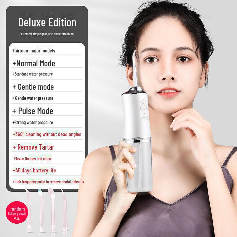Portable Electric Water Flosser for Teeth Cleaning