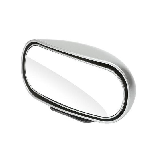 Автомобильное зеркало заднего вида с широким обзором, регулируемым углом обзора, универсальная посадка, простая установка, прямоугольная, слепая зона