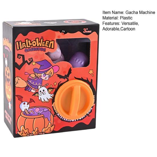 Мини автомат для капсульных игрушек с 6 коллекционными мультяшными яйцами-сюрпризами