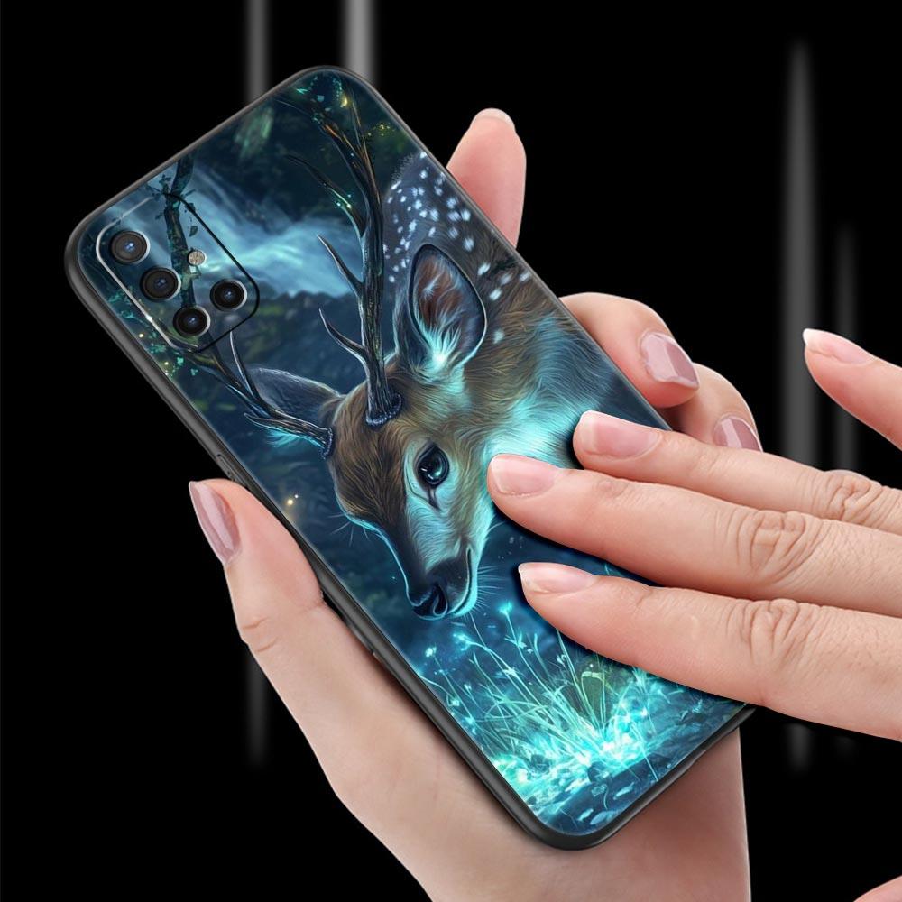 Phone Case For Oneplus 13R 13 12 10T 11 R10 Nord N100 N200 N10 9 9R CE 2 3 Z Pro Lite 5G Soft TPU Cover Cartoon Animal Deer Bags