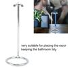 Stainless Steel Safety Razor Stand Simple Beautiful Fast Drying Anti Rust Men's Shaving Holder Base