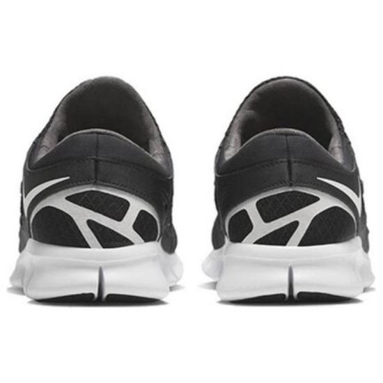 Nike Free Run 2.0 Легкие Удобные Амортизирующие Низкие Беговые Кроссовки Мужские Черный Белый DQ8977-001