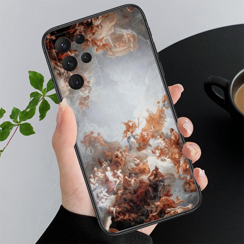 Чехол для телефона с рисунком в стиле ренессанс для Samsung Galaxy A35 A55 A54 A15 A25 A05s A05 A22 A24 A52 A33 A34 M34 M14 M54 M23