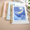 A5 Hardcover Spiral Planner Notebook with Subject Dividers