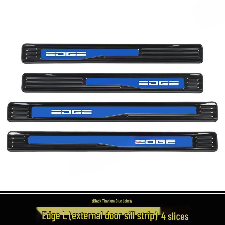 2023-2025 Ford Edge L: Door Sill Strips, Welcome Pedals, Stainless Steel Trunk Protector, Decorative Stickers
