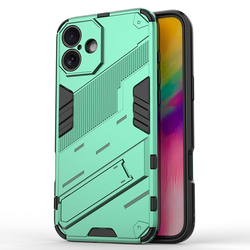 Fundas For iPhone 16 Pro Max Case Shockproof Armor Holder Back Coque для iPhone 11 12 Mini 13 14 15 Pro Max 16 Plus Phone Cover
