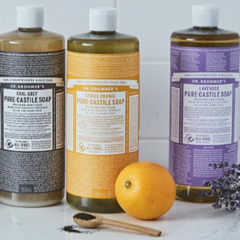 Dr. Bronner S Almond Pure caStile Soap 950 Ml