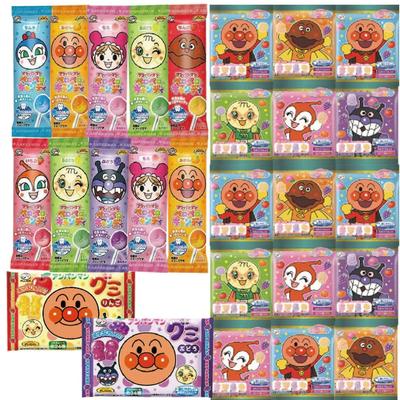 Ассортимент сладостей Fujiya Anpanman Набор жевательных конфет Ramune 15 пакетиков Ramune 10 конфет 2 пакетика жевательных конфет Всего 27 наименований Маленький подарок & &