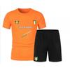 Ivory Coast Orange Men's Football Shorts and Jersey Set