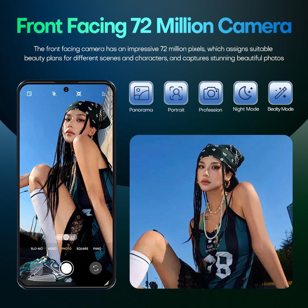 Телефон Pova7 Pro: Память 16+1 ТБ, HD-экран 7,3 дюйма, Эксклюзив для трансграничной торговли.