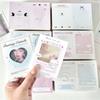 6pcs/30pcs Folding Photo Card Back Card Kpop Packing Fixed Cardboard Photocard Holder  Idol Photo